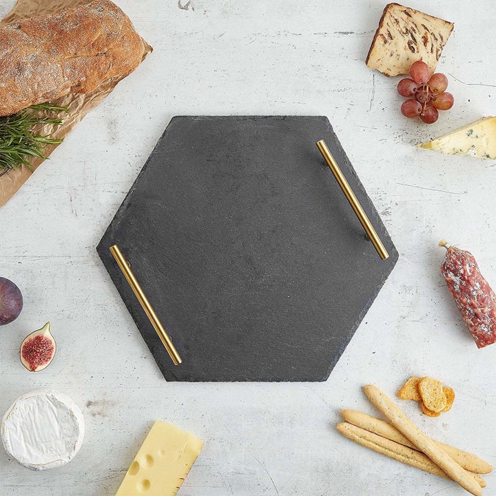 The slate serving tray 