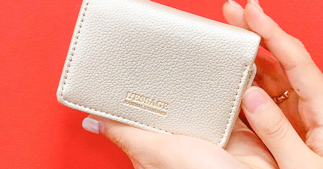 コスパどうなってるの こんなにオシャレな ミニ財布 が雑誌付録だなんて