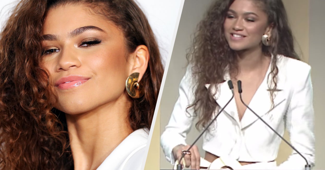Zendaya Was Named GQ Australia's Woman Of The Year, And Her Speech Is ...