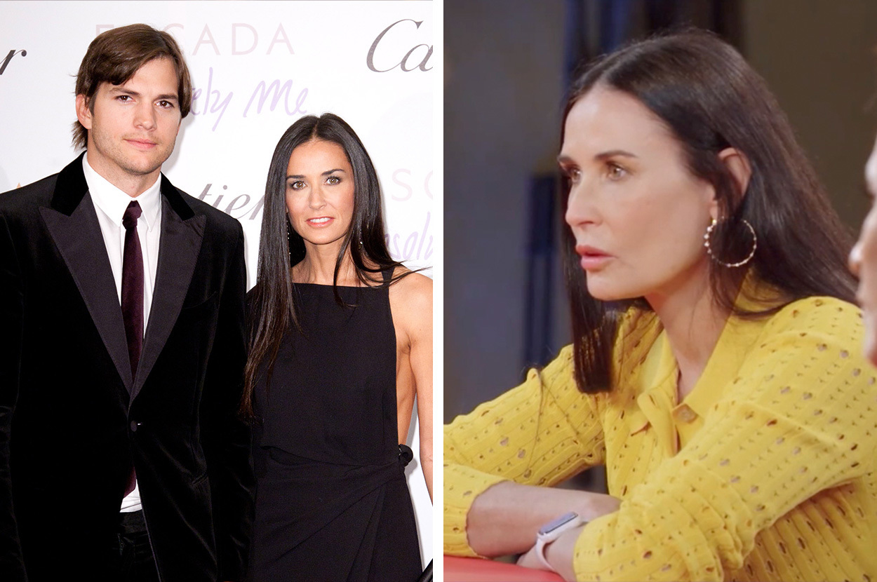 Demi Moore Opens Up About Relationship With Ashton Kutcher On 