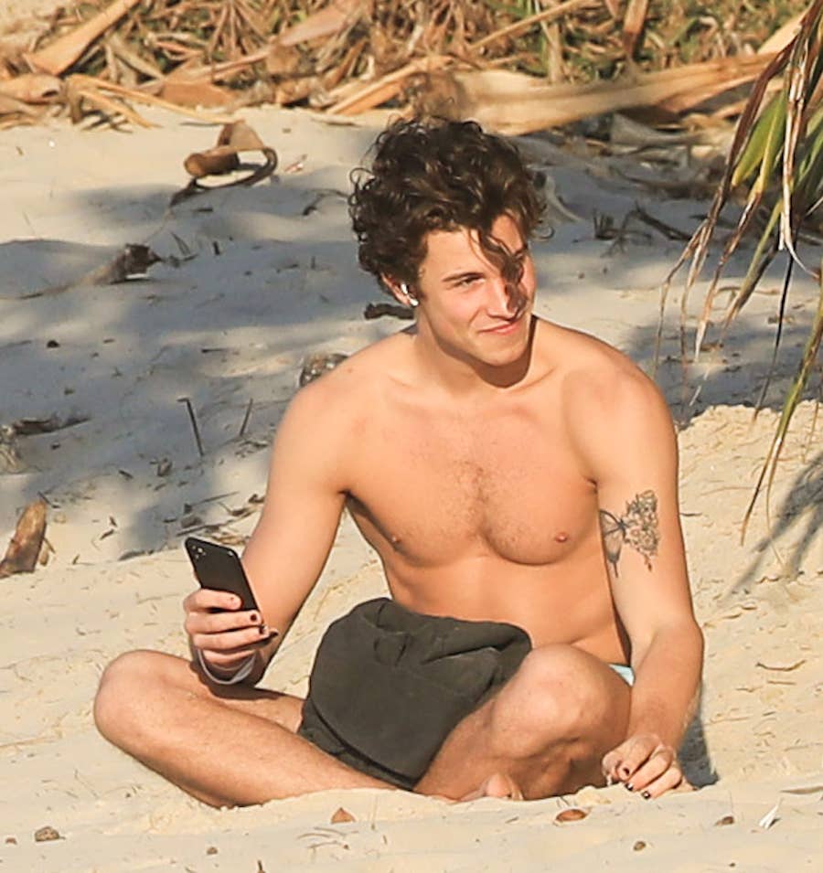 I Love These Pics Of Shawn Mendes With Chest Hair And Nail Polish