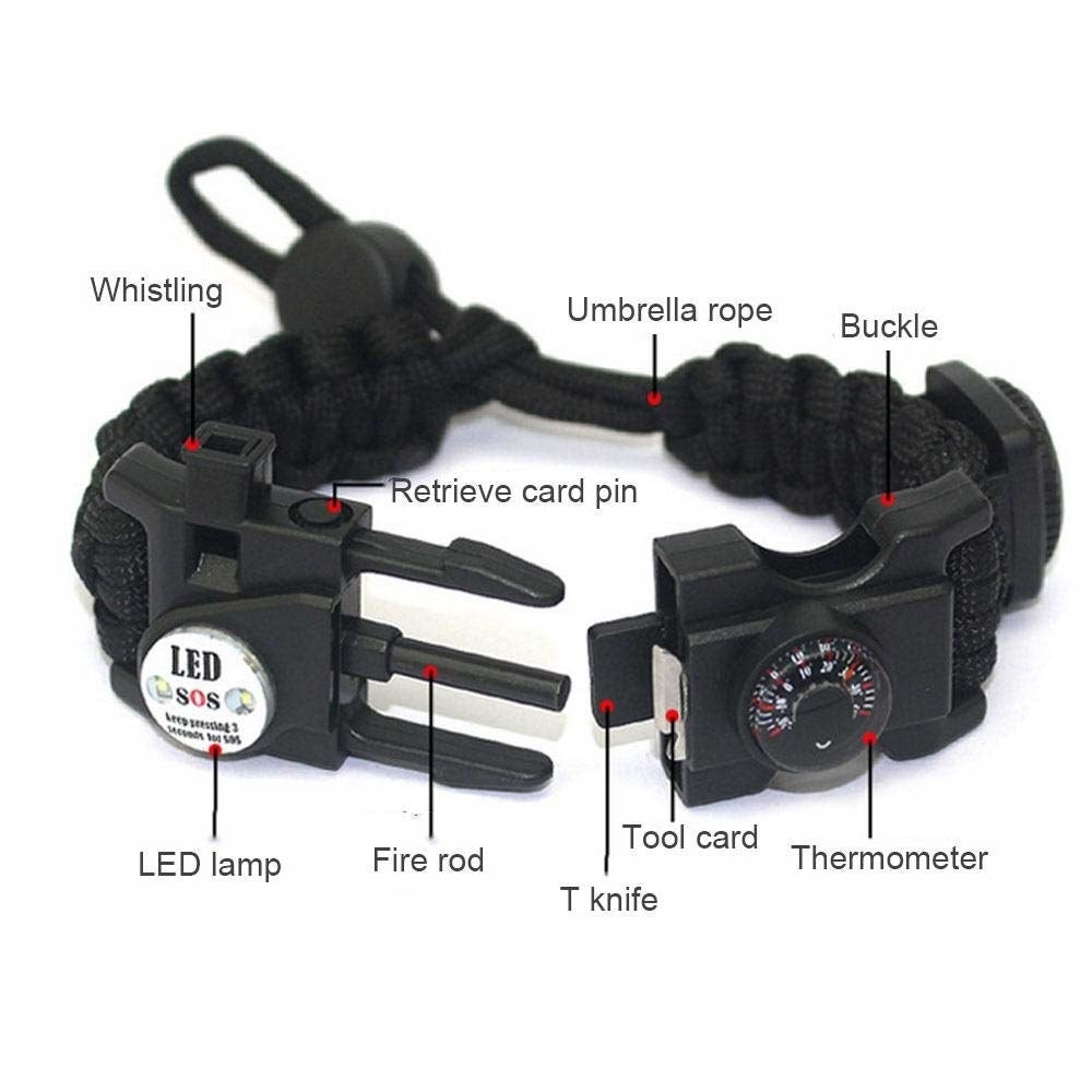 Zesty -50' Combo Kit (Paracord and Buckles)