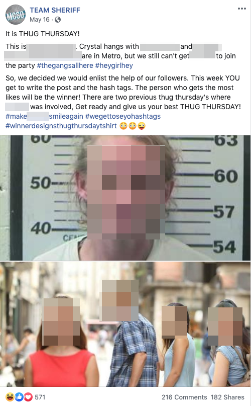 Cops Are Making Sexist Racist And Humiliating Memes Of Suspects On