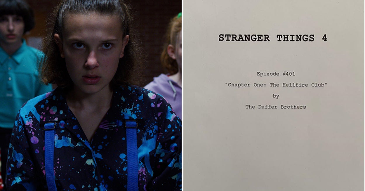 Stranger Things Season 5 Episode 1 Title Revealed By Duffer Brothers