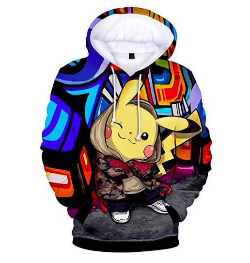 I made this drawing of Pikachu as a hypebeast, and turned some popular  brands into Pokemon references! Can you guess what they are? Hope you like  it, I really enjoyed thinking up