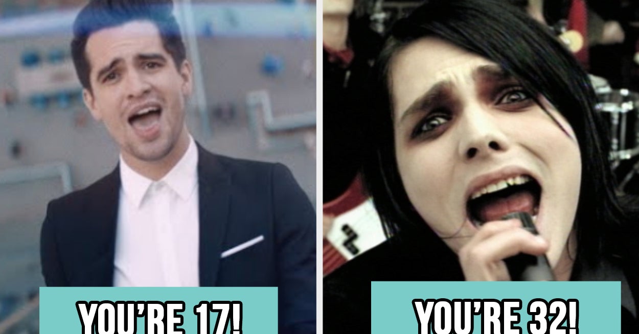 This Emo Playlist Quiz Will Reveal Your Exact Age And Song That Fits