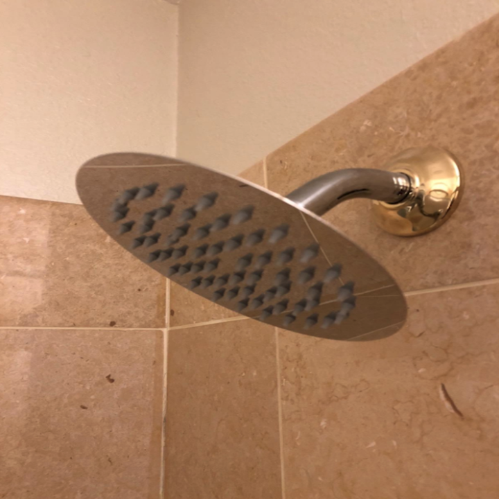 the showerhead