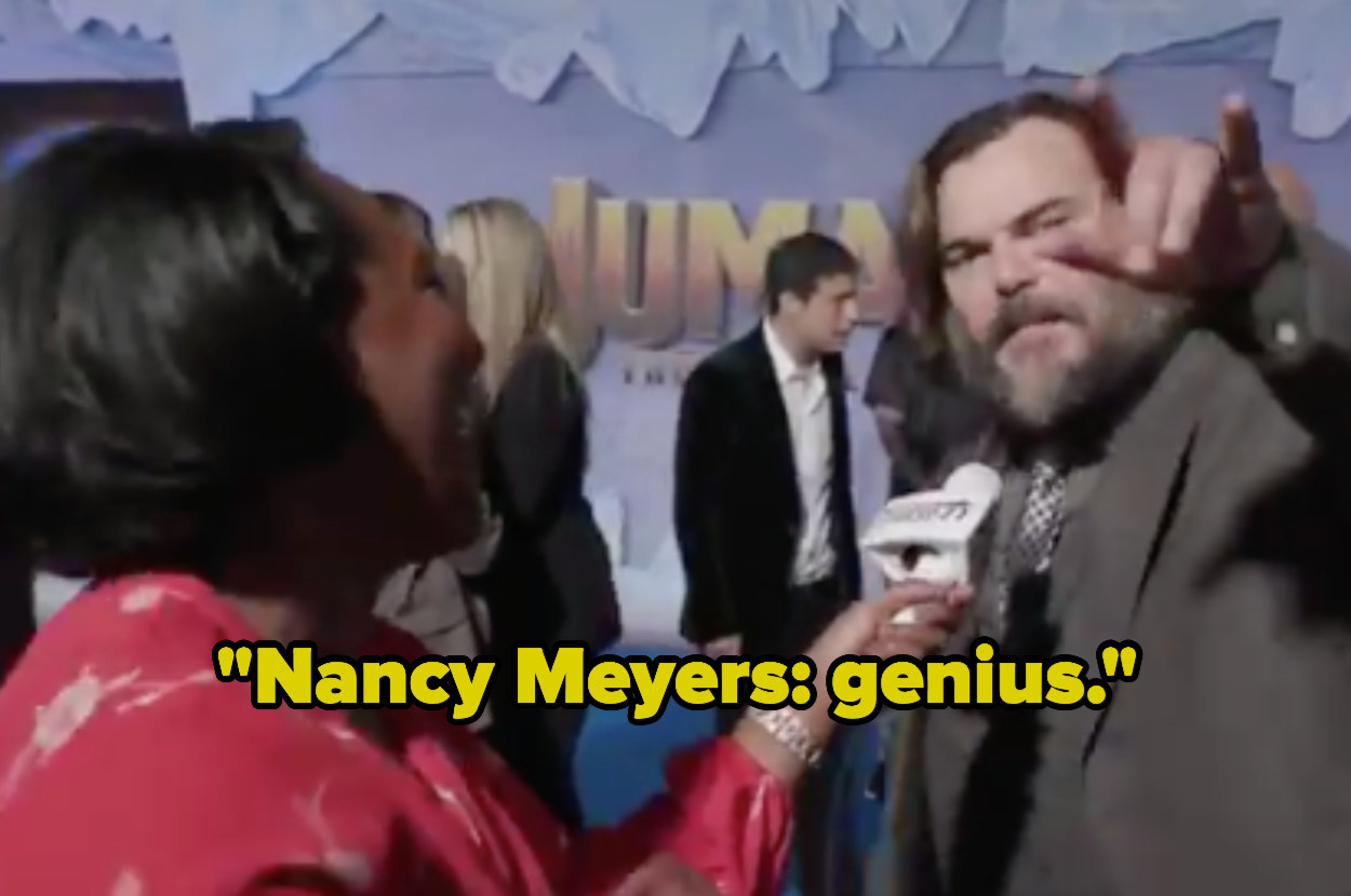 Watch Jack Black Forget He Was in 'The Holiday' at 'Jumanji