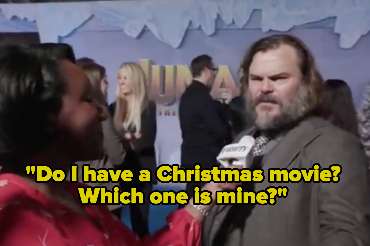 Watch Jack Black Forget He Was in 'The Holiday' at 'Jumanji