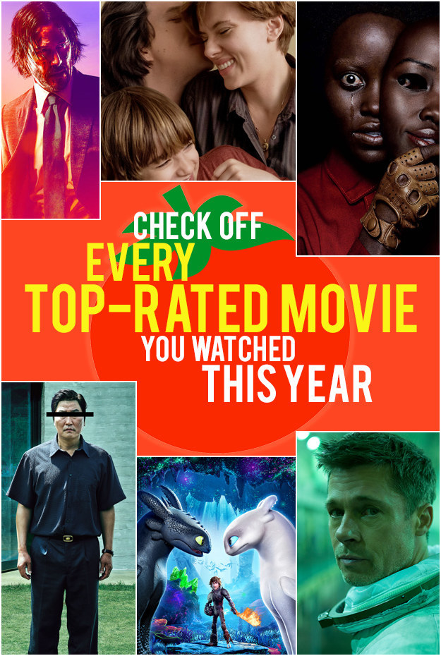 2019 Movies: How Many Of Rotten Tomatoes' Top 50 Movies Have You Seen?