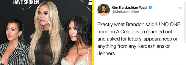 Kim Kardashian Denies Snubbing Caitlyn Jenner After I'm A Celebrity Drama