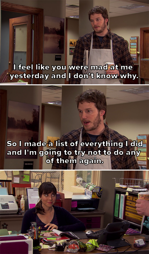 your week presented by andy parks and rec