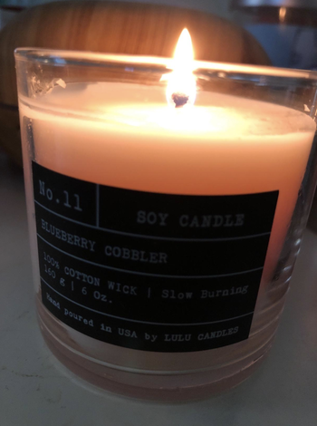 another reviewer's candle in the 