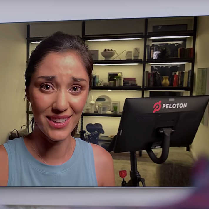 Peloton tv commercial outlet actress