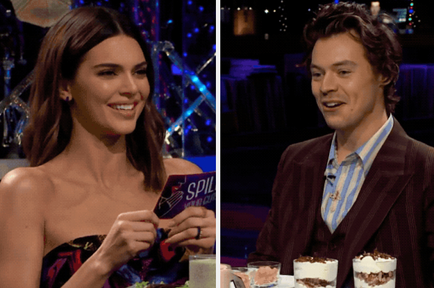 Exes Kendall Jenner And Harry Styles Had To Play A Game