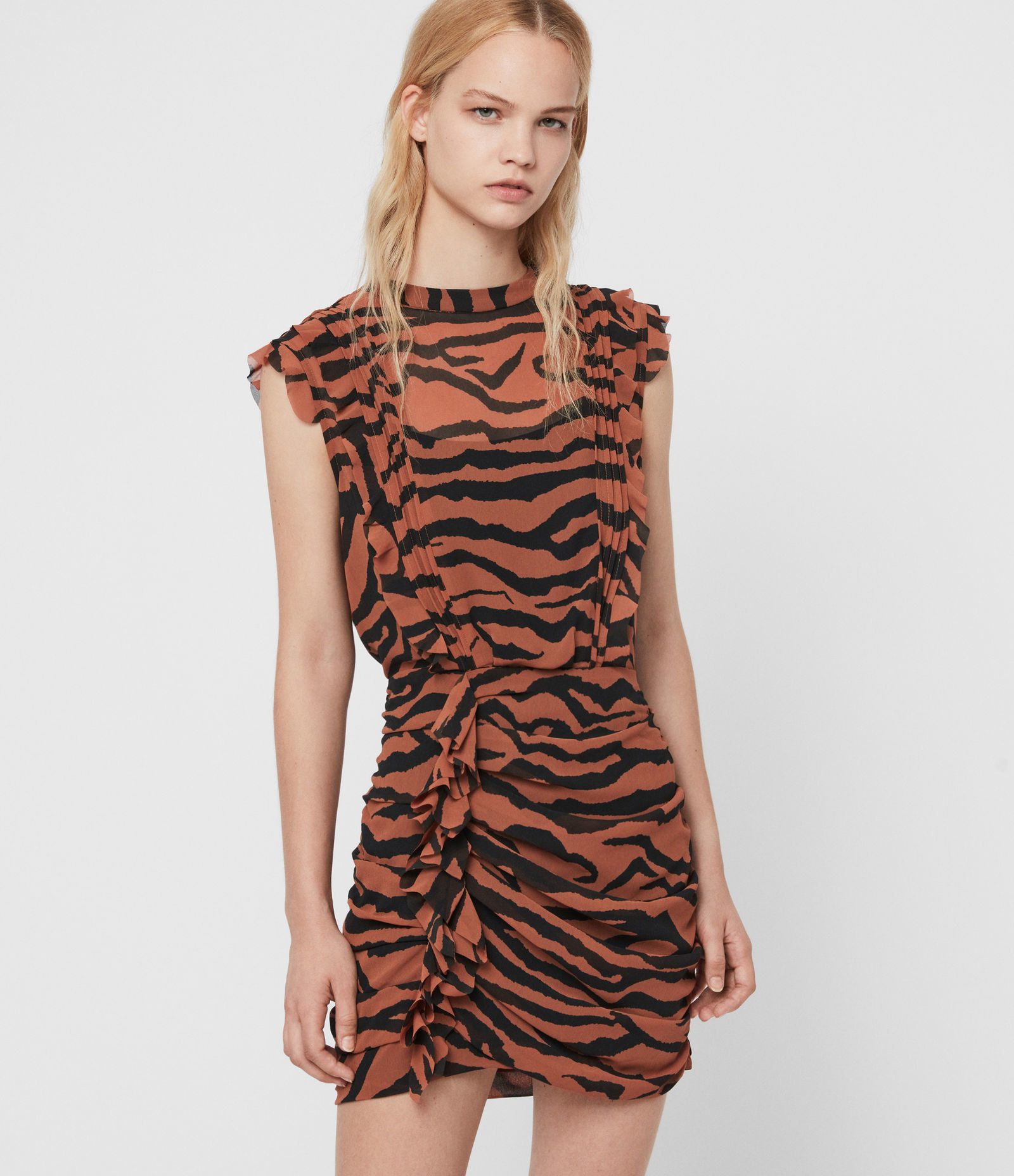 all saints tiger dress