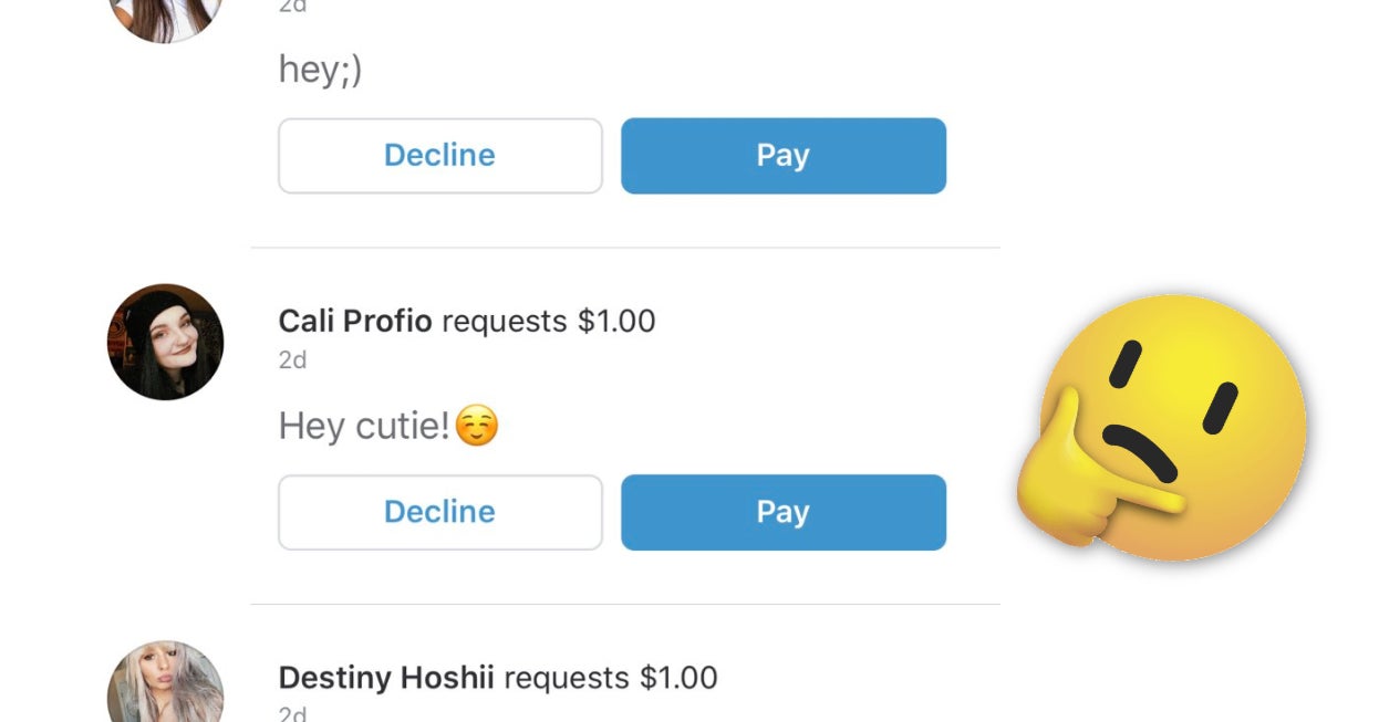 Penny Poking Charge Friends Venmo Trend