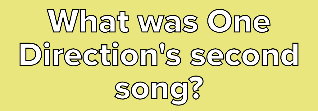 Quiz Can You Answer These One Direction Trivia Questions
