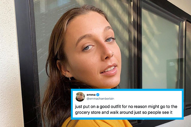 43 Emma Chamberlain Tweets From This Year That Are A Big, Fat Mood