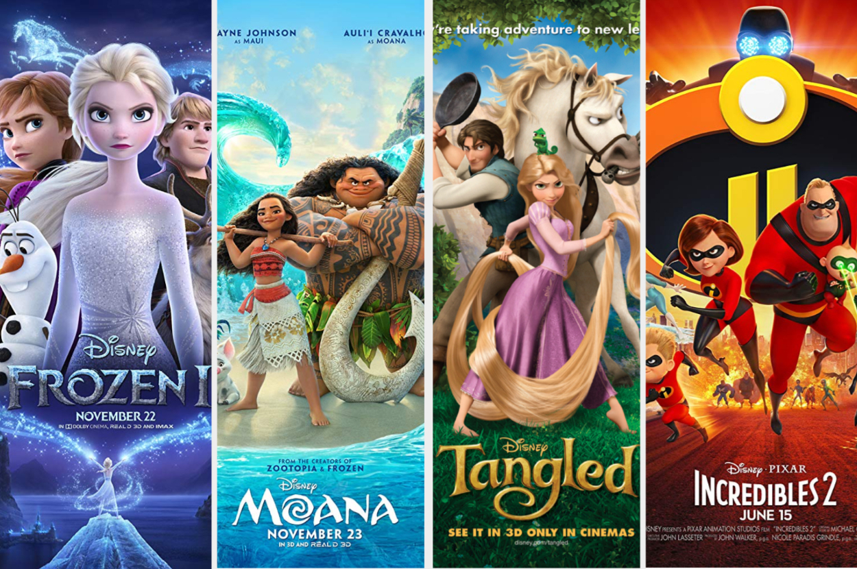 How Many Of These Animated Disney Movies Have You Seen In The Last Decade?