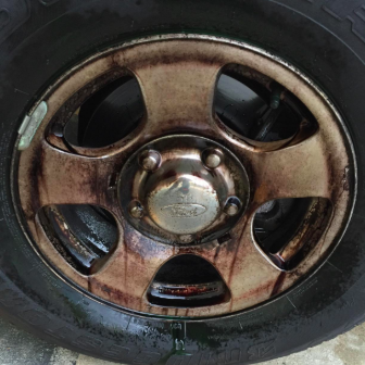 disgusting looking car wheel