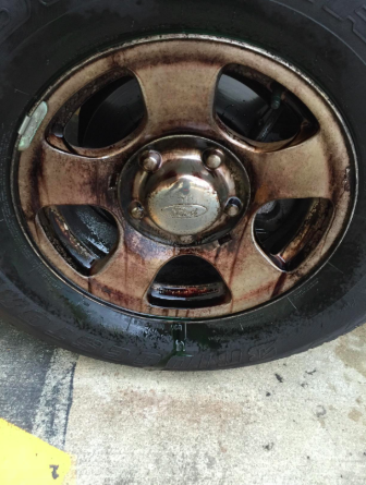 disgusting looking car wheel