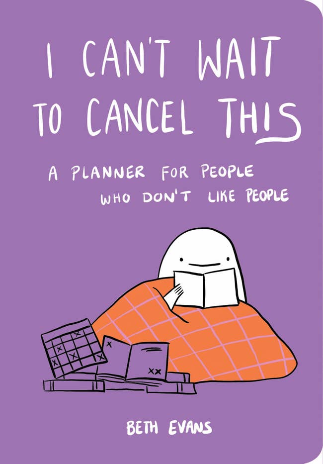 A planner cover that says 