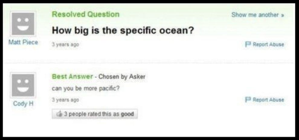 These Are 15 Of The Funniest Yahoo Answers Questions Ever