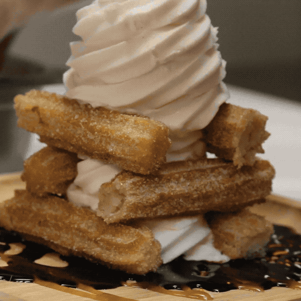 The Churro Stack From El Habanero & Churrobar In Scarborough, Canada