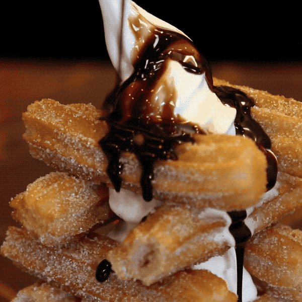 The Churro Stack From El Habanero And Churrobar In Scarborough Canada Is As Fun As It Sounds 9874