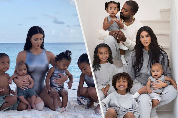 Kim Kardashian Admitted To Photoshopping Her Holiday Card This Year And, Honestly, It Makes Sense