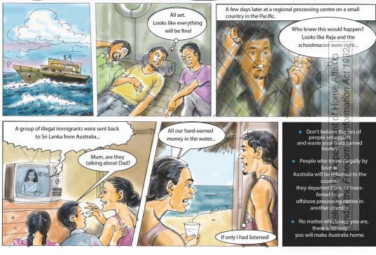 Australia Uses Comic Strips Horoscopes To Stop Asylum Seekers
