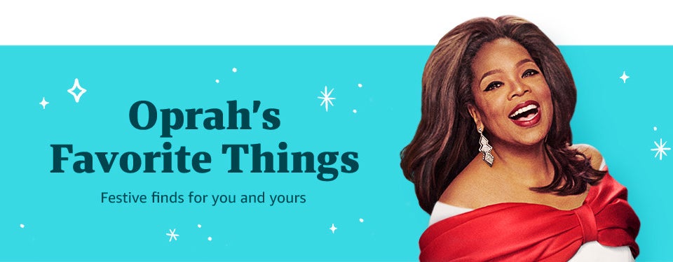 The banner from Oprah&#x27;s Favorite things 