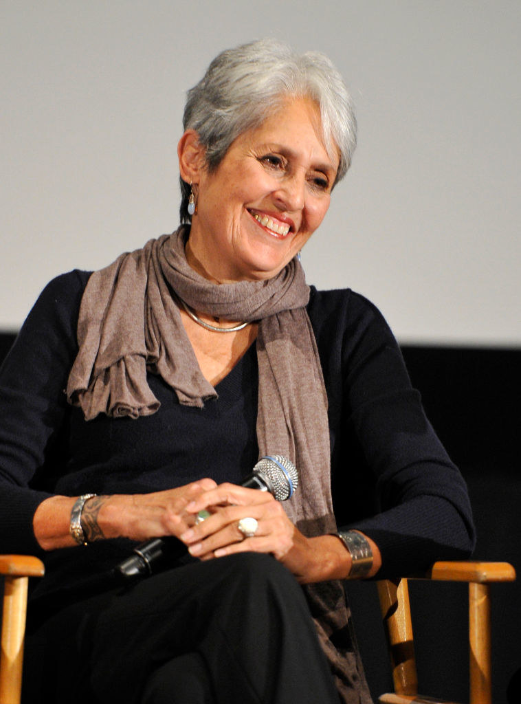 How we all think of Joan Baez.