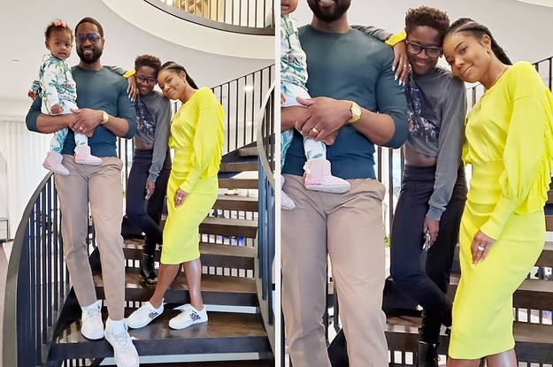 Dwyane Wade Defended His Son For Wearing A Crop Top And Fake Nails And It's How Every Father Should Be
