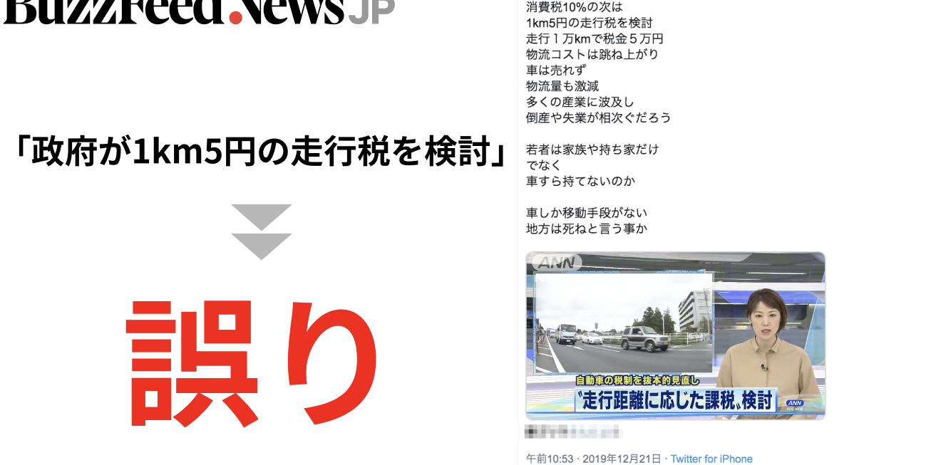 政府が1km5円の走行税を検討 は誤り 若者は家族や持ち家だけでなく車すら持てないのか と拡散