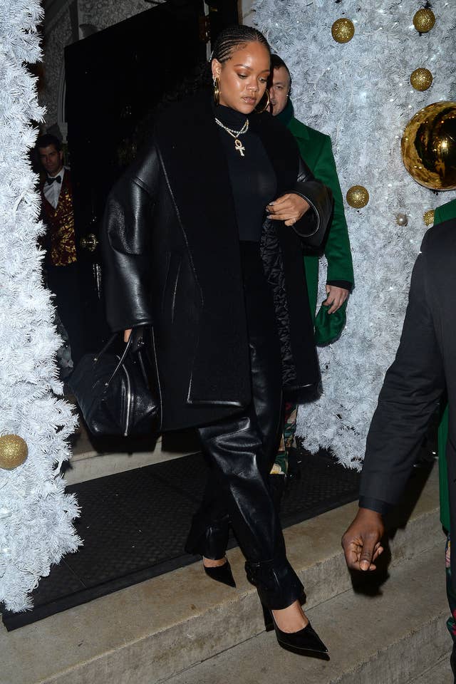 Rihanna Visits Holiday Market In London At Hyde Park Fully
