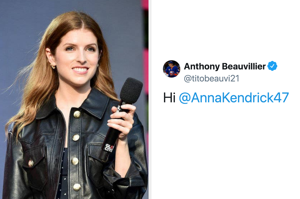 Twitter serves as Anthony Beauvillier's wingman after Islander tweets at  Anna Kendrick 