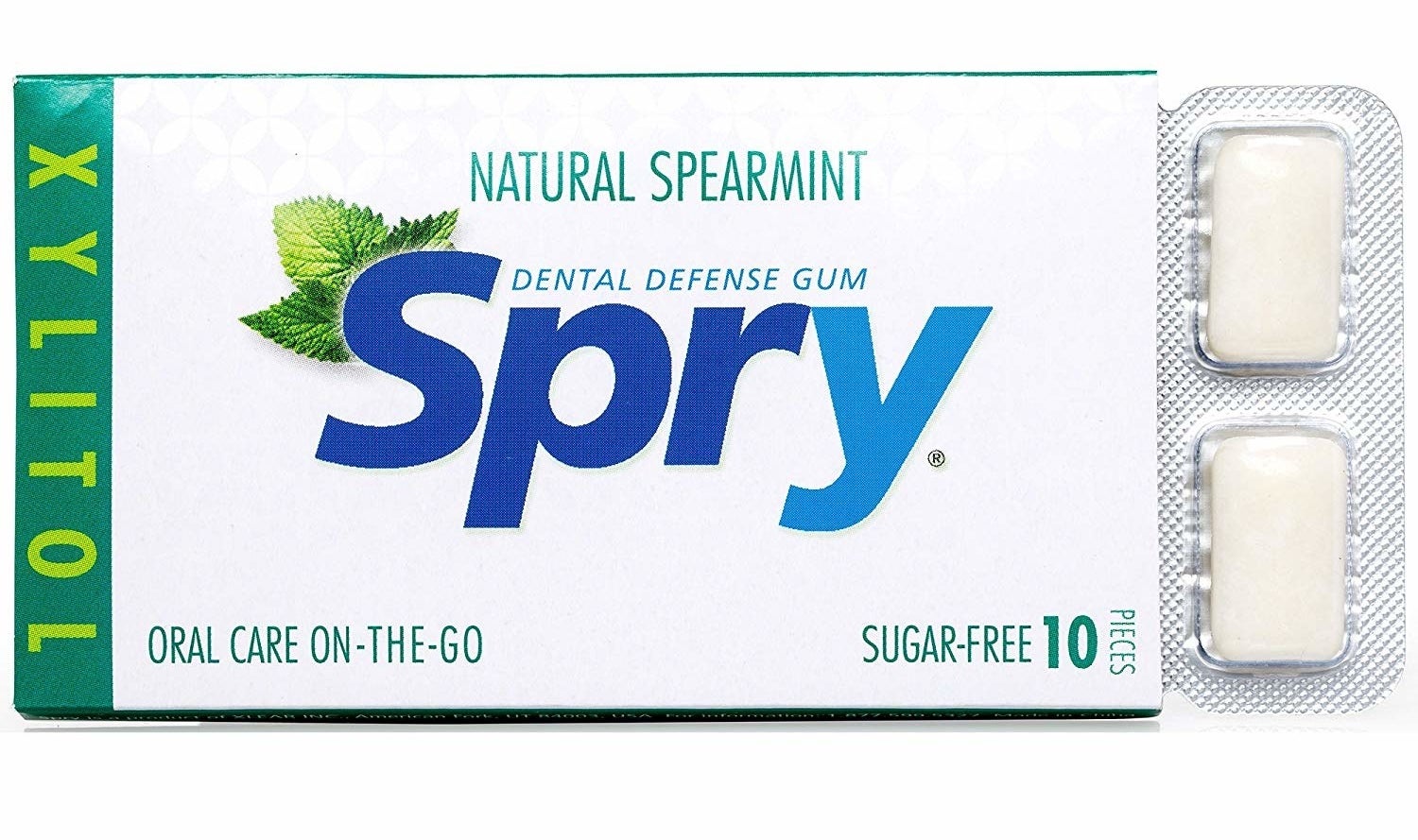 The pack of gum with small rectangular gum chiclets