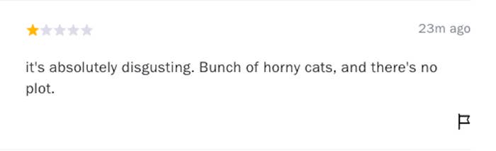 18 Funny Audience Reviews Of Cats