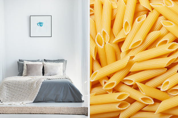 Everyone Has A Pasta Shape That Matches Their Personality — Design Your Dream Bedroom To Find Yours