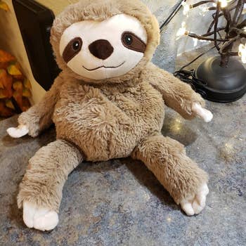 the plush sloth 