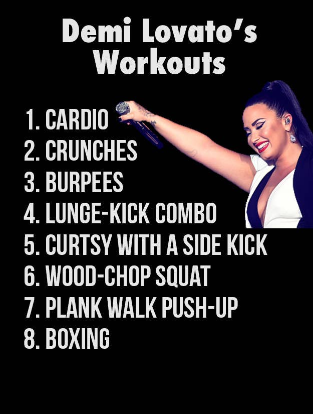 Demi Lovato's Favorite Workout Pieces