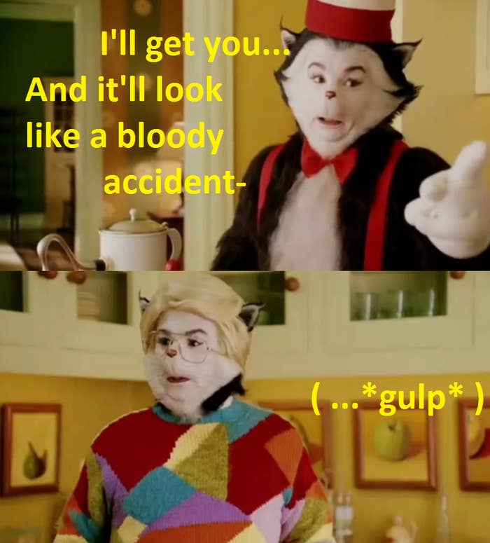 There S A Crossover Between The Grinch And The Cat In The Hat