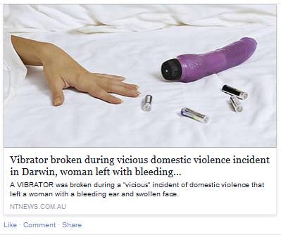 Woman's Violent Assault Trivialised As Sex Toy Mishap