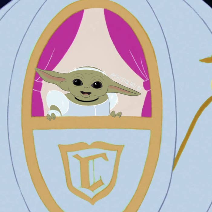 Baby Yoda As Disney Princesses Baby Yoda As Disney Princesses