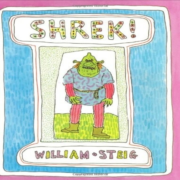 Уильям стейг шрек. Вильям Стейг Шрек. Вильям Стэйк Шрэк книга. Шрек сказка Уильям Стейг. Шрек книга сказок.