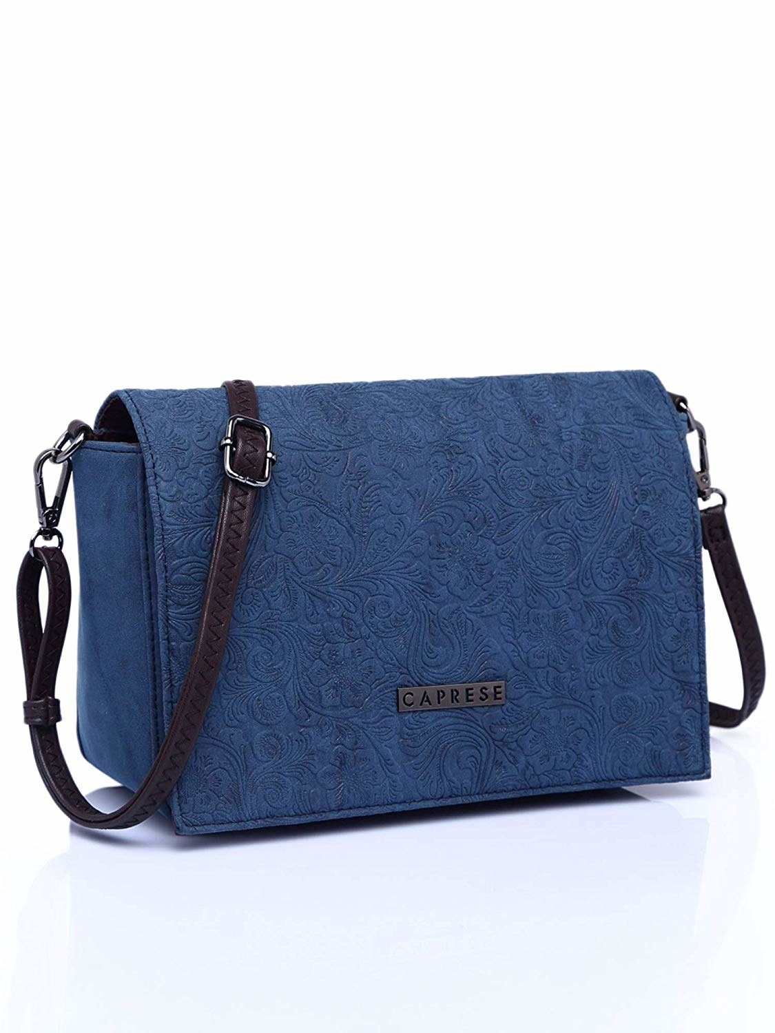 caprese blue sling bag