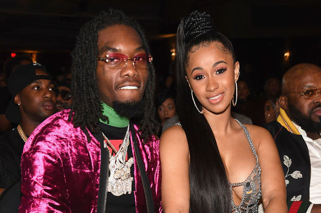 Cardi B and Offset Attend Balenciaga Show After Cheating Rumors