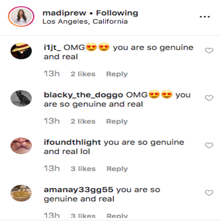 Comments For Instagram For Girl